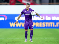 Cristiano Biraghi of ACF Fiorentina during the Serie A Enilive match between ACF Fiorentina and AC Monza at Stadio Artemio Franchi on Septem...