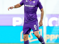 Luca Ranieri of ACF Fiorentina during the Serie A Enilive match between ACF Fiorentina and AC Monza at Stadio Artemio Franchi on September 0...