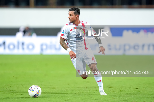 Armando Izzo of AC Monza during the Serie A Enilive match between ACF Fiorentina and AC Monza at Stadio Artemio Franchi on September 01, 202...