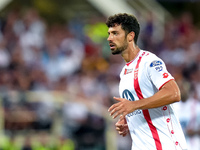 Pablo Mari' of AC Monza looks on during the Serie A Enilive match between ACF Fiorentina and AC Monza at Stadio Artemio Franchi on September...