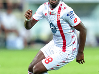 Warren Bondo of AC Monza during the Serie A Enilive match between ACF Fiorentina and AC Monza at Stadio Artemio Franchi on September 01, 202...