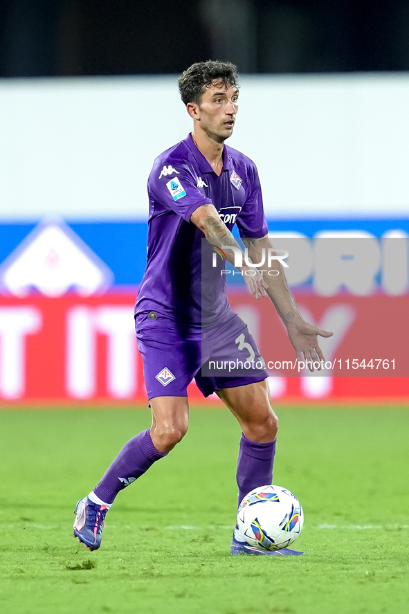 Danilo Cataldi of ACF Fiorentina during the Serie A Enilive match between ACF Fiorentina and AC Monza at Stadio Artemio Franchi on September...