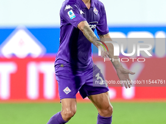 Danilo Cataldi of ACF Fiorentina during the Serie A Enilive match between ACF Fiorentina and AC Monza at Stadio Artemio Franchi on September...