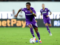 Cristian Kouame of ACF Fiorentina during the Serie A Enilive match between ACF Fiorentina and AC Monza at Stadio Artemio Franchi on Septembe...