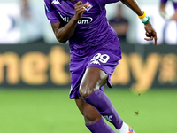 Cristian Kouame of ACF Fiorentina during the Serie A Enilive match between ACF Fiorentina and AC Monza at Stadio Artemio Franchi on Septembe...