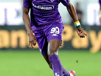 Cristian Kouame of ACF Fiorentina during the Serie A Enilive match between ACF Fiorentina and AC Monza at Stadio Artemio Franchi on Septembe...