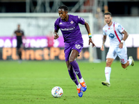 Cristian Kouame of ACF Fiorentina during the Serie A Enilive match between ACF Fiorentina and AC Monza at Stadio Artemio Franchi on Septembe...