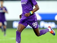 Cristian Kouame of ACF Fiorentina during the Serie A Enilive match between ACF Fiorentina and AC Monza at Stadio Artemio Franchi on Septembe...