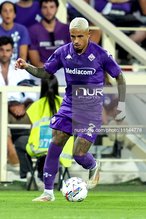 Dodo of ACF Fiorentina during the Serie A Enilive match between ACF Fiorentina and AC Monza at Stadio Artemio Franchi on September 01, 2024...