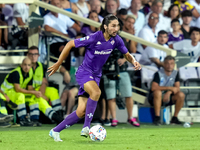 Yacine Adly of ACF Fiorentina during the Serie A Enilive match between ACF Fiorentina and AC Monza at Stadio Artemio Franchi on September 01...