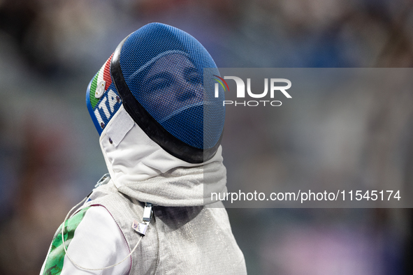 Beatrice Maria ''Bebe'' Vio Grandis of Italy competes against Nadiia Doloh of Ukraine during the Women's Foil Category B Quarterfinal at Gra...