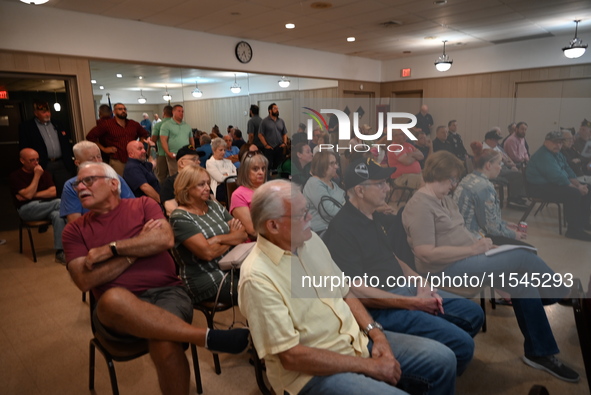 Residents and veterans voice their concerns. Mayor Gail Rottenstrich and Borough Manager Kurt Peluso face criticism for removing the battlef...