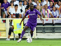 Jonathan Ikone of ACF Fiorentina during the Serie A Enilive match between ACF Fiorentina and AC Monza at Stadio Artemio Franchi on September...