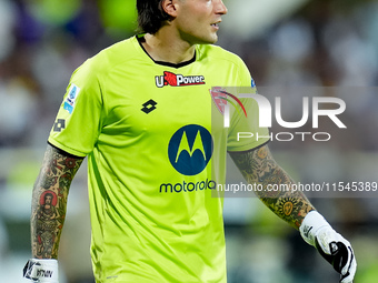 Stefano Turati of AC Monza looks on during the Serie A Enilive match between ACF Fiorentina and AC Monza at Stadio Artemio Franchi on Septem...