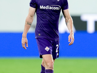 Robin Gosens of ACF Fiorentina looks on during the Serie A Enilive match between ACF Fiorentina and AC Monza at Stadio Artemio Franchi on Se...