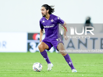 Yacine Adly of ACF Fiorentina during the Serie A Enilive match between ACF Fiorentina and AC Monza at Stadio Artemio Franchi on September 01...