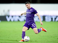 Robin Gosens of ACF Fiorentina during the Serie A Enilive match between ACF Fiorentina and AC Monza at Stadio Artemio Franchi on September 0...