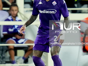 Dodo of ACF Fiorentina during the Serie A Enilive match between ACF Fiorentina and AC Monza at Stadio Artemio Franchi on September 01, 2024...