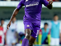 Jonathan Ikone of ACF Fiorentina during the Serie A Enilive match between ACF Fiorentina and AC Monza at Stadio Artemio Franchi on September...