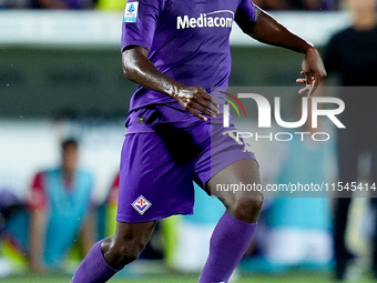 Jonathan Ikone of ACF Fiorentina during the Serie A Enilive match between ACF Fiorentina and AC Monza at Stadio Artemio Franchi on September...