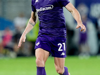 Robin Gosens of ACF Fiorentina during the Serie A Enilive match between ACF Fiorentina and AC Monza at Stadio Artemio Franchi on September 0...