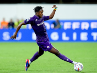 Cristian Kouame of ACF Fiorentina during the Serie A Enilive match between ACF Fiorentina and AC Monza at Stadio Artemio Franchi on Septembe...