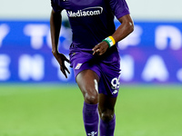 Cristian Kouame of ACF Fiorentina during the Serie A Enilive match between ACF Fiorentina and AC Monza at Stadio Artemio Franchi on Septembe...