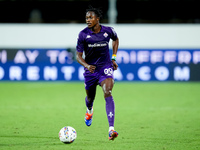 Cristian Kouame of ACF Fiorentina during the Serie A Enilive match between ACF Fiorentina and AC Monza at Stadio Artemio Franchi on Septembe...