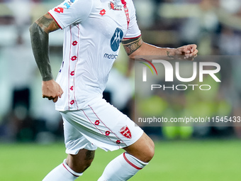 Andrea Petagna of AC Monza during the Serie A Enilive match between ACF Fiorentina and AC Monza at Stadio Artemio Franchi on September 01, 2...