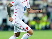 Andrea Petagna of AC Monza during the Serie A Enilive match between ACF Fiorentina and AC Monza at Stadio Artemio Franchi on September 01, 2...