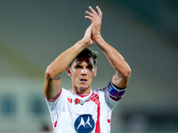 Matteo Pessina of AC Monza gestures during the Serie A Enilive match between ACF Fiorentina and AC Monza at Stadio Artemio Franchi on Septem...