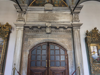 Inside he Patriarchal Cathedral Church of St. George at the Ecumenical Patriarchate of Constantinople of the Eastern Orthodox Church known a...