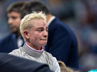 Beatrice Maria ''Bebe'' Vio Grandis of Italy reacts after she loses against Rong Xiao of China during the Women's Foil Category B Semifinal...