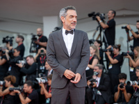 Director Todd Phillips attends the ''Joker: Folie a Deux'' red carpet during the 81st Venice International Film Festival at Sala Grande in V...