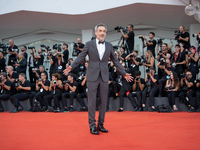 Director Todd Phillips attends the ''Joker: Folie a Deux'' red carpet during the 81st Venice International Film Festival at Sala Grande in V...