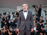 Director Todd Phillips attends the ''Joker: Folie a Deux'' red carpet during the 81st Venice International Film Festival at Sala Grande in V...