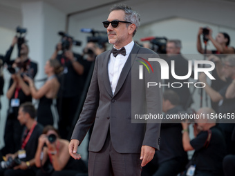 Director Todd Phillips attends the ''Joker: Folie a Deux'' red carpet during the 81st Venice International Film Festival at Sala Grande in V...