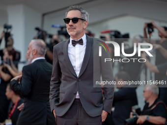 Director Todd Phillips attends the ''Joker: Folie a Deux'' red carpet during the 81st Venice International Film Festival at Sala Grande in V...