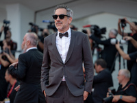 Director Todd Phillips attends the ''Joker: Folie a Deux'' red carpet during the 81st Venice International Film Festival at Sala Grande in V...