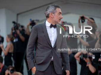 Director Todd Phillips attends the ''Joker: Folie a Deux'' red carpet during the 81st Venice International Film Festival at Sala Grande in V...