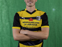 Dean Campbell of Barrow during the Barrow AFC Photocall at Holker Street in Barrow-in-Furness, on September 4, 2024. (