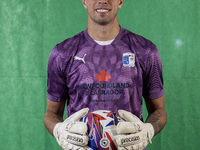 Barrow's Wyll Stanway during the Barrow AFC Photocall at Holker Street in Barrow-in-Furness, on September 4, 2024. (