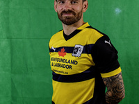 David Worrall of Barrow during the Barrow AFC Photocall at Holker Street in Barrow-in-Furness, on September 4, 2024. (