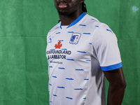 During the Barrow AFC photocall at Holker Street in Barrow-in-Furness, on September 4, 2024. (