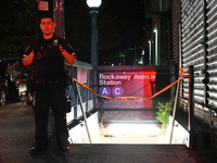 A 47-year-old male is shot in the head and killed at the Rockaway Avenue C Train Station on Fulton Street and Thomas S Boyland Street in Bro...