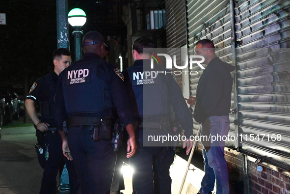 A 47-year-old male is shot in the head and killed at the Rockaway Avenue C Train Station on Fulton Street and Thomas S Boyland Street in Bro...