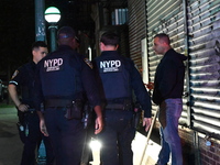 A 47-year-old male is shot in the head and killed at the Rockaway Avenue C Train Station on Fulton Street and Thomas S Boyland Street in Bro...