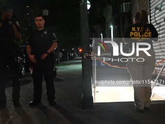 A 47-year-old male is shot in the head and killed at the Rockaway Avenue C Train Station on Fulton Street and Thomas S Boyland Street in Bro...