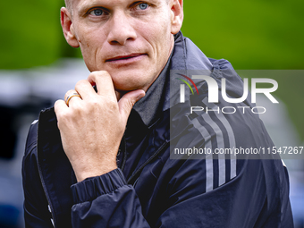 SC Schalke 04 trainer Karel Geraerts during the match Schalke 04 - NAC (friendly) at the Parkstadium for the Dutch Eredivisie season 2024-20...