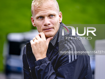 SC Schalke 04 trainer Karel Geraerts during the match Schalke 04 - NAC (friendly) at the Parkstadium for the Dutch Eredivisie season 2024-20...